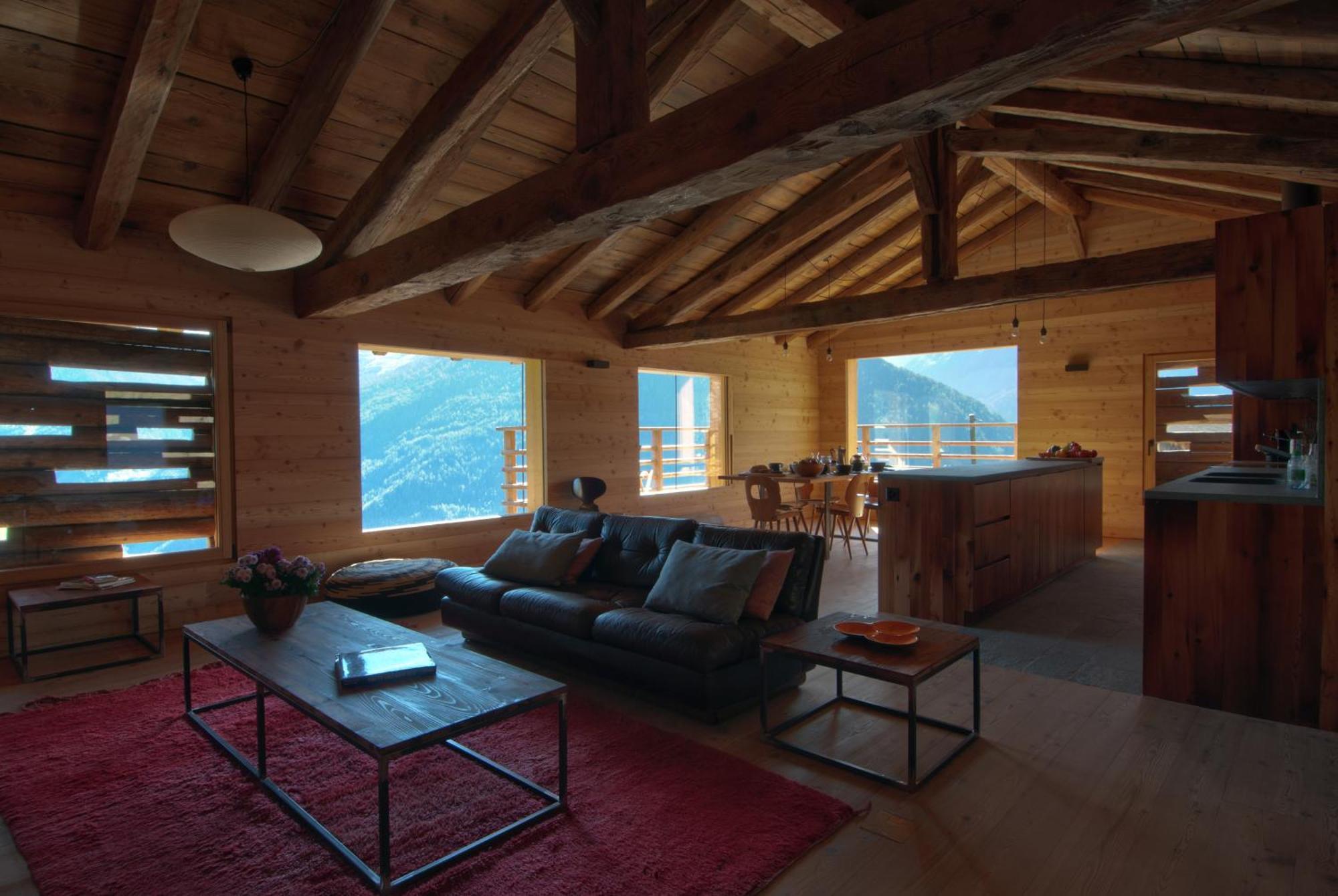 Hotel Montagne Alternative Orsières Esterno foto